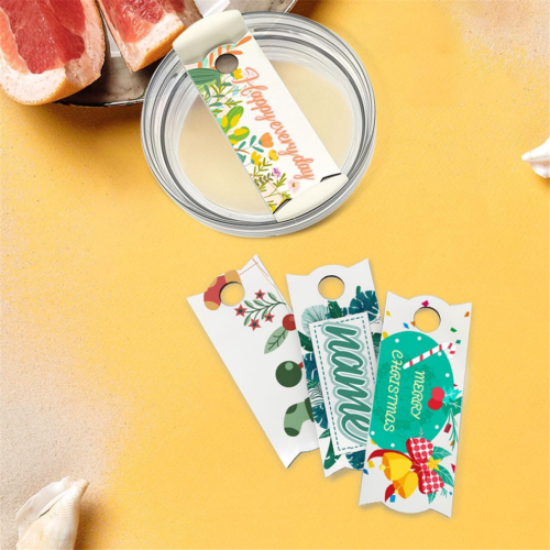 50PCS Sublimation Name Plates Holder Blanks for 2