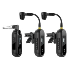 Émetteur-récepteur microphone, transmission 30 m, table de mixage audio pour guitare