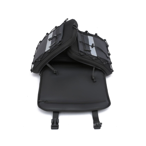 Motorcycle Tail Bag 40L-58L Expandable Back Seat Saddle Bag 1
