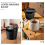 Coffee Knock Box Espresso Dump Bin For Coffee Grounds 4