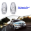 Bil LED-sidoljus Sidorepeater Signallampa Sidomarkering 4