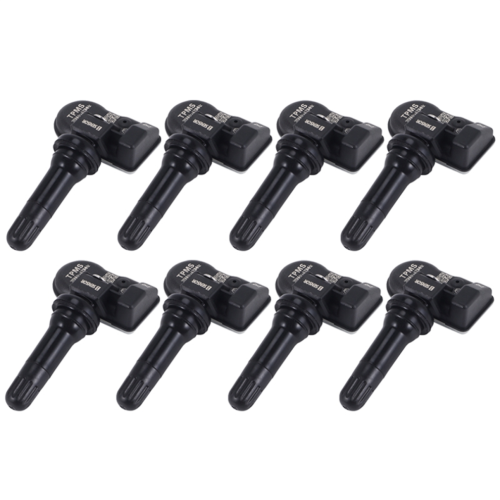 8 sensori di pressione pneumatici TPMS programmabili 315 MHz + 433 MHz 2 in 1