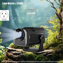 HY320 Mini Native 720P Android 11 -projektori 200ANSI Wifi6, AU-pistoke