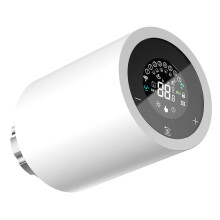 Actuador de radiador inteligente Zigbee con pantalla táctil LCD A