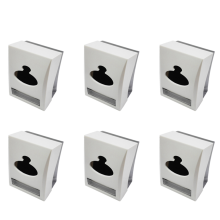 Tafelmodel tissue dispenser/papierrolhouder voor restaurants en hotels