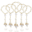 Chapelet de baptême en acrylique, 30 perles, mini chapelets, ange 2