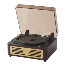 CD Player Retro Bluetooth 5.0 Stereo CD Player for Home A