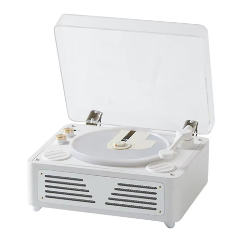 CD Player Retro Bluetooth 5.0 Stereo CD Player for Home B