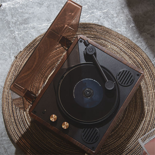 CD Player Retro Bluetooth 5.0 Stereo CD Player for Home B 2