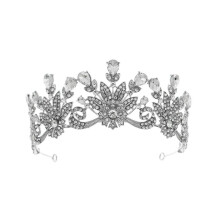 Diadèmes et couronnes de mariage pour femmes et filles, bandeaux légers et luxueux ornés de strass