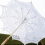 80 cm viktorianskt spetsbroderat bröllopsparaply brudparasoll, vitt 4