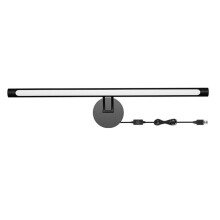 Applique murale LED 5 V CC 55 cm / 21,7 pouces pour salle de bain, miroir, 3 températures de couleur,