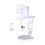 Microfono wireless con luci RGB per PC e laptop, colore bianco 1