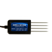 Soil sensor temperature humidity PH value salt RS485 detector