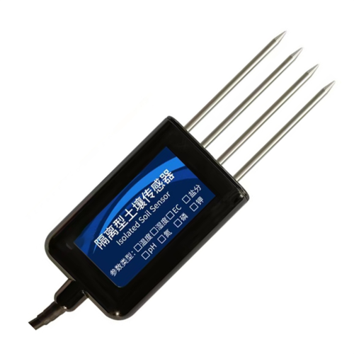 Soil sensor temperature humidity PH value salt RS485 detector 1