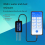 Soil sensor temperature humidity PH value salt RS485 detector 3