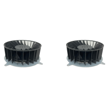 Ventola centrifuga da 150 mm, 12 V CC, silenziosa, per purificatore d'aria e raffreddamento.