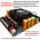 -AS21P Digital Power Amplifier Board Stereo 2X3000W+600W 2