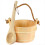 Set secchio e mestolo per sauna, Secchio e mestolo per sauna, 1