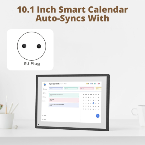 10,1 inch digitale kalender/takenlijst, interactief touchscreen, EU-stekker 2