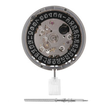 Mouvement de montre mécanique NH35A, 24 rubis, NH35, 3,8 heures, noir