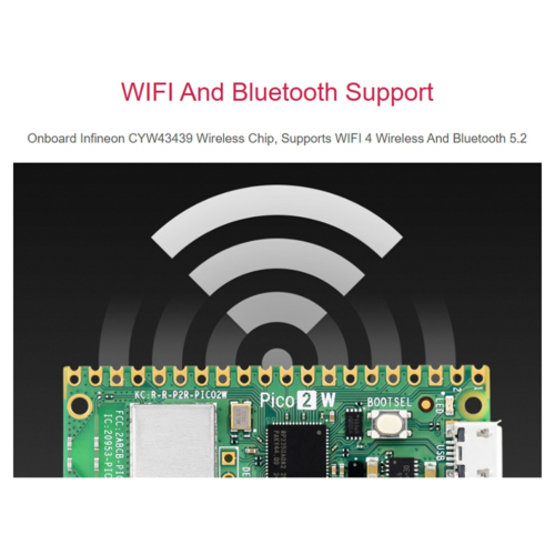voor 2 W Microcontroller Development Board RP2350 1