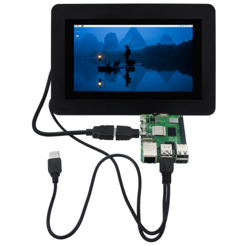 7-Zoll-kapazitiver Touchscreen, 1024 x 600 Pixel, IPS-Panel 2