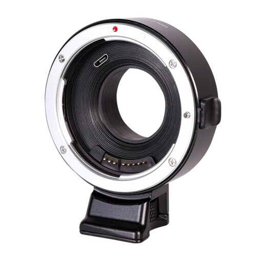 Objective adapter autofocus control for EF/EFS lens adapter replacement accessories