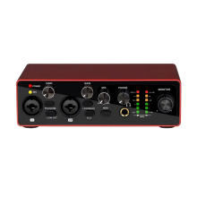 MB22 professionele geluidskaart USB-audio-interface met fantoomvoeding
