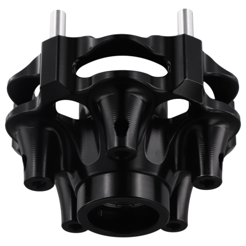 Motorcycle Accessories for Front Disc Brake Wheel Hub Black 1
