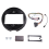 for Car Radio Fascias Android Stereo Player 2 Din Dash Frame 1