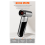 Mini ventilatore a compressione da 110000 giri/min, colore nero 2