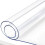 Protector de escritorio lavable de 40 x 60 cm, transparente, impermeable, suave y resistente al calor, 1