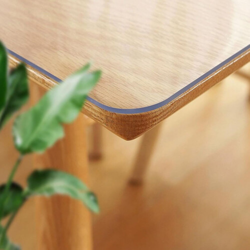 Protector de escritorio lavable de 40 x 60 cm, transparente, impermeable, suave y resistente al calor, 1