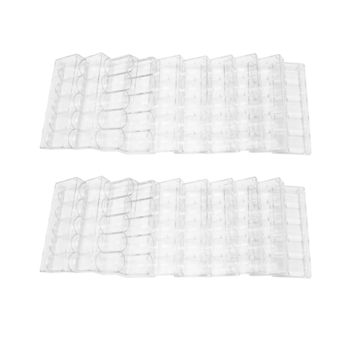30 pièces Acryl Pokerchips Halter Tray pour 100 Chips (sans pont) 2