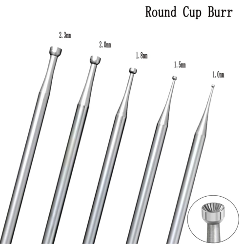 24Pcs 3/32inch Shank Burr Sets,Includes Ball Burs, Stone Setting Bits 2