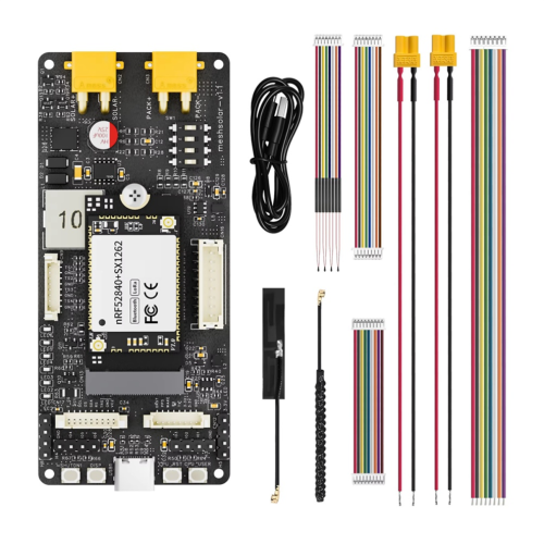 Scheda per Meshtastic MeshSolar 1-4 celle NRF52480+SX1262