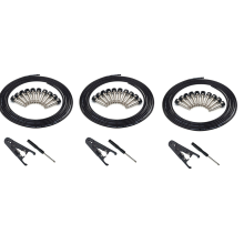 Conectores sin soldadura para cable de guitarra, kit de conexión para pedal de guitarra (DIY)