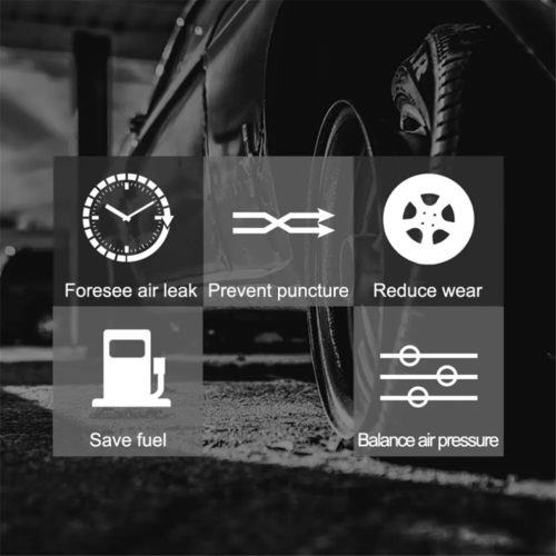 Android Navigation TPMS med 4 sensorer Larmsystem (internt) 1