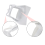 Cache de phare de moto 51811-29F50-30H 4