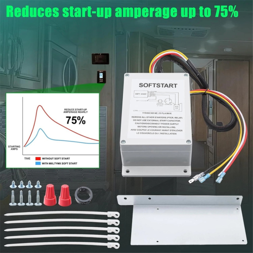 Kit de commande de démarrage progressif pour climatiseur Mach 1497-3601 2