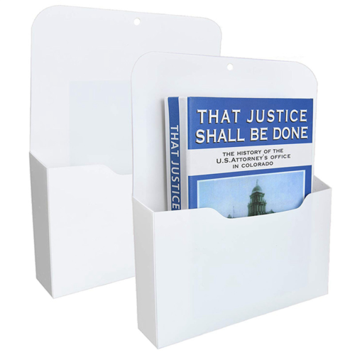 Confezione da 2 portadocumenti magnetici per agende 1