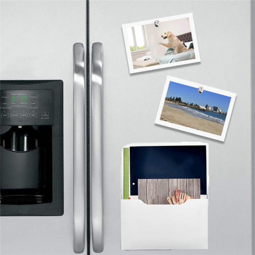 Confezione da 2 portadocumenti magnetici per agende 2