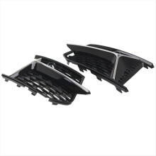 Cubierta de rejilla de parachoques delantero para Audi A6 C8 S-Line 2019-2023