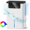 Dehumidifier, 2.2 L Room Dehumidifier, Air Purification EU Plug 1
