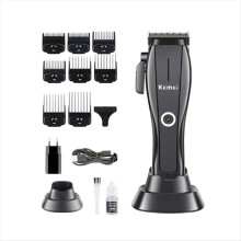 Kemei Haarschneidemaschine für Herren, kabelloses Friseur-Trimmer-Set