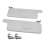 Front L+R Interior Sunvisor Sun Visor with Hook Clip for 3