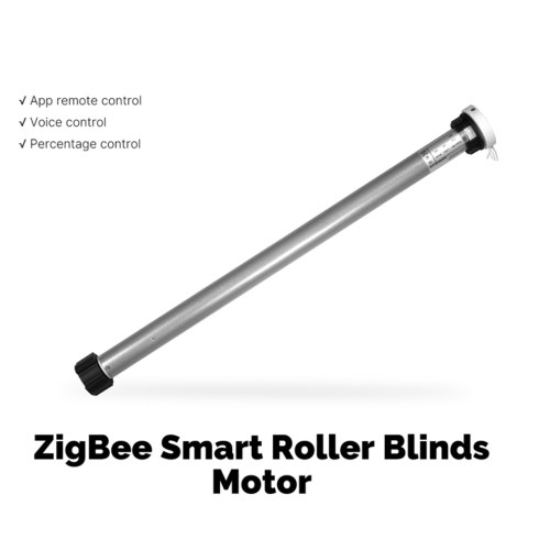Persianas enrollables automáticas inteligentes Tuya Zigbee con motor A 1