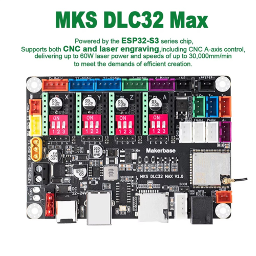 MKS DLC32 MAX Motherboard Lasers Engraving Machine Part with Screen 2