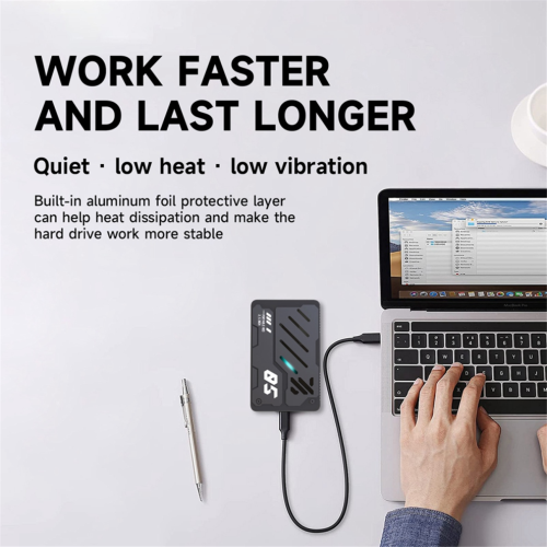 2.5-Inch Portable External USB3.0 HDD RGB Storage Disk 1TB 2